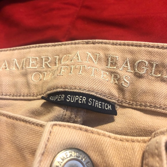 Women’s American eagle jegging’s tan size 2 - Picture 2 of 4
